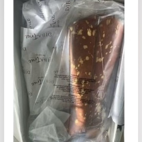 NEW Diba True Cowhide Leather Gold Foil Metallic Print Size 6 Southwestern Boots - Picture 7 of 11